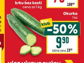 Okurka 1 ks