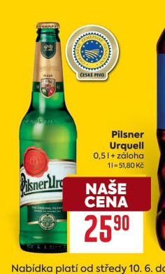 Pilsner Urquell 0,5 l