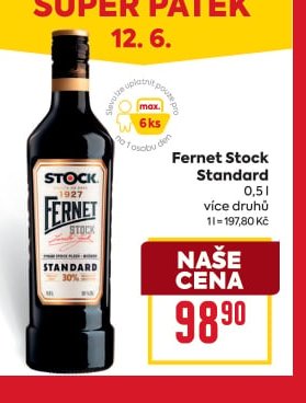 Fernet Stock Standard 0,5 l