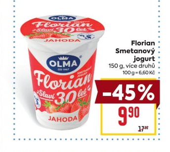Florian Smetanový jogurt