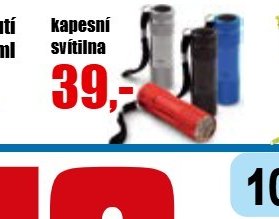 kapesní svítilna