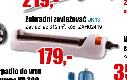 Zahradní zavlažovač