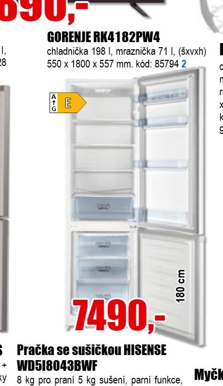 GORENJE RK4182PW4