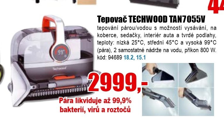 Tepovač TECHWOOD TAN7055V