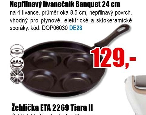 Nepřilnavý lívanečník Banquet