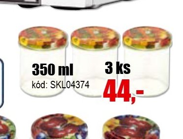 Zavařovací sklenice 350 ml
