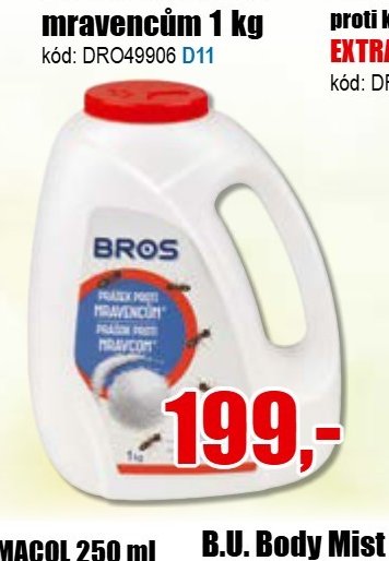 BROS prášek proti mravencům 1 kg