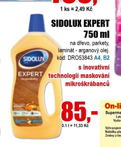 SIDOLUX EXPERT 750 ml