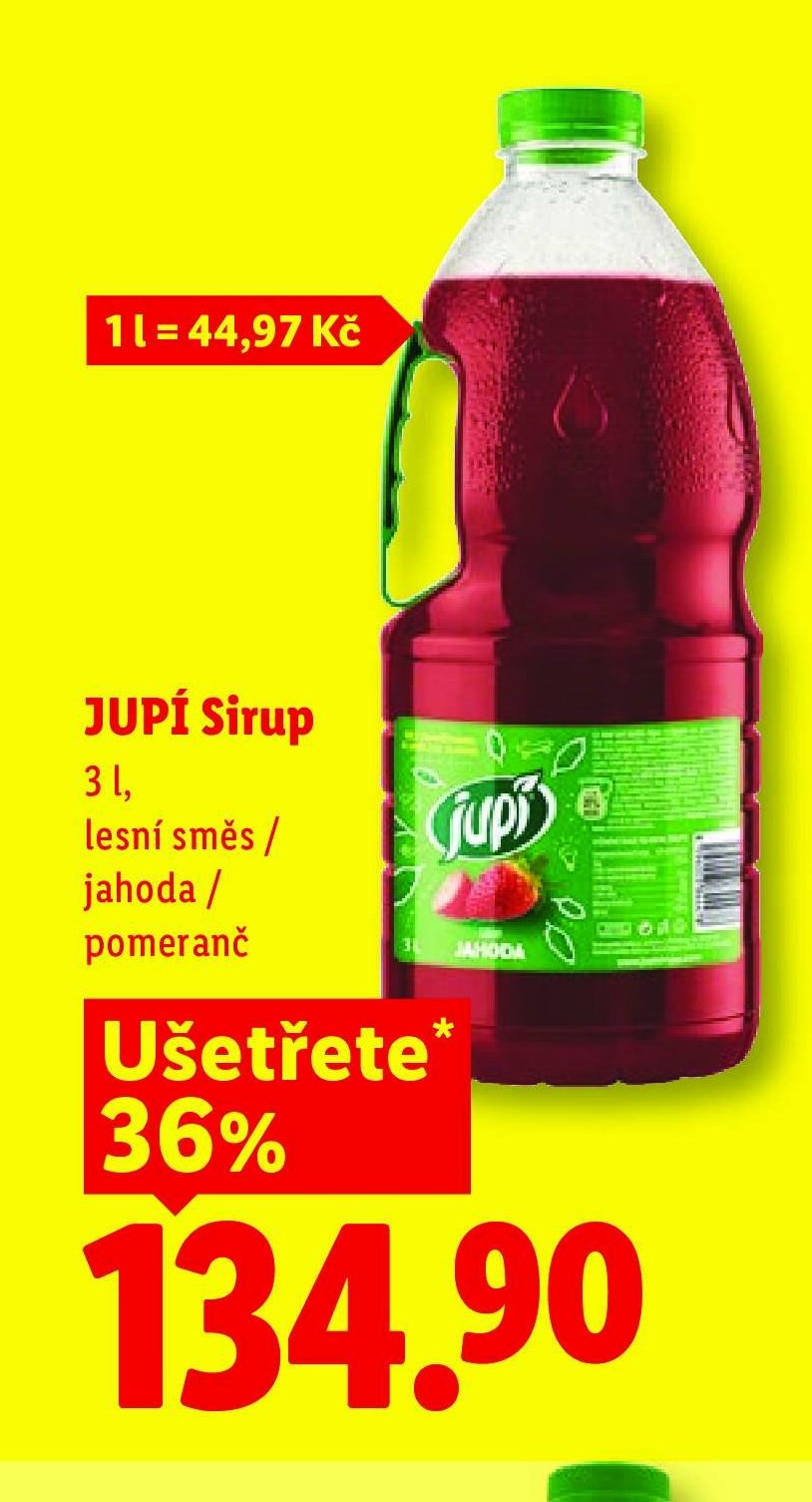 JUPÍ Sirup