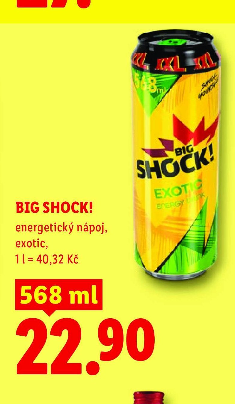 BIG SHOCK! energetický nápoj