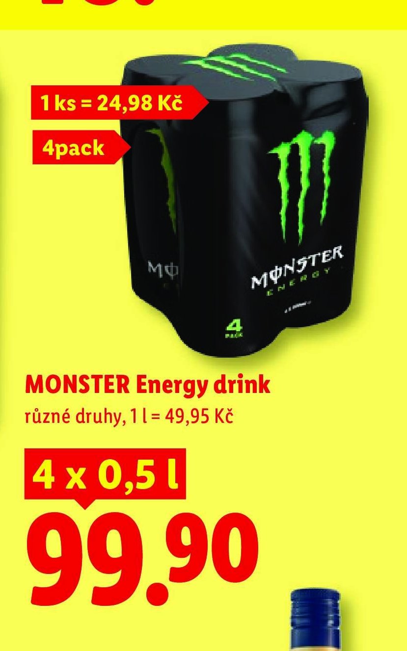 MONSTER Energy drink