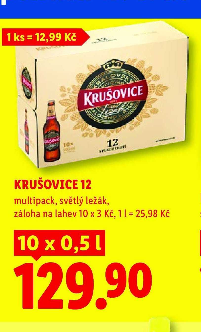 Krušovice 12 multipack
