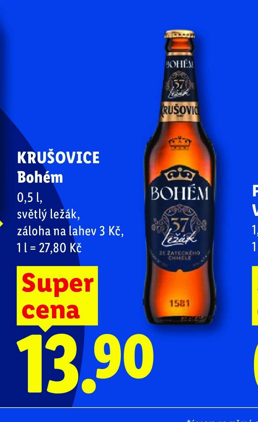 KRUŠOVICE Bohém 0,5 l