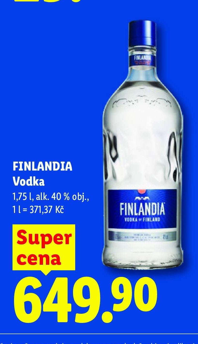 FINLANDIA Vodka 1,75 l