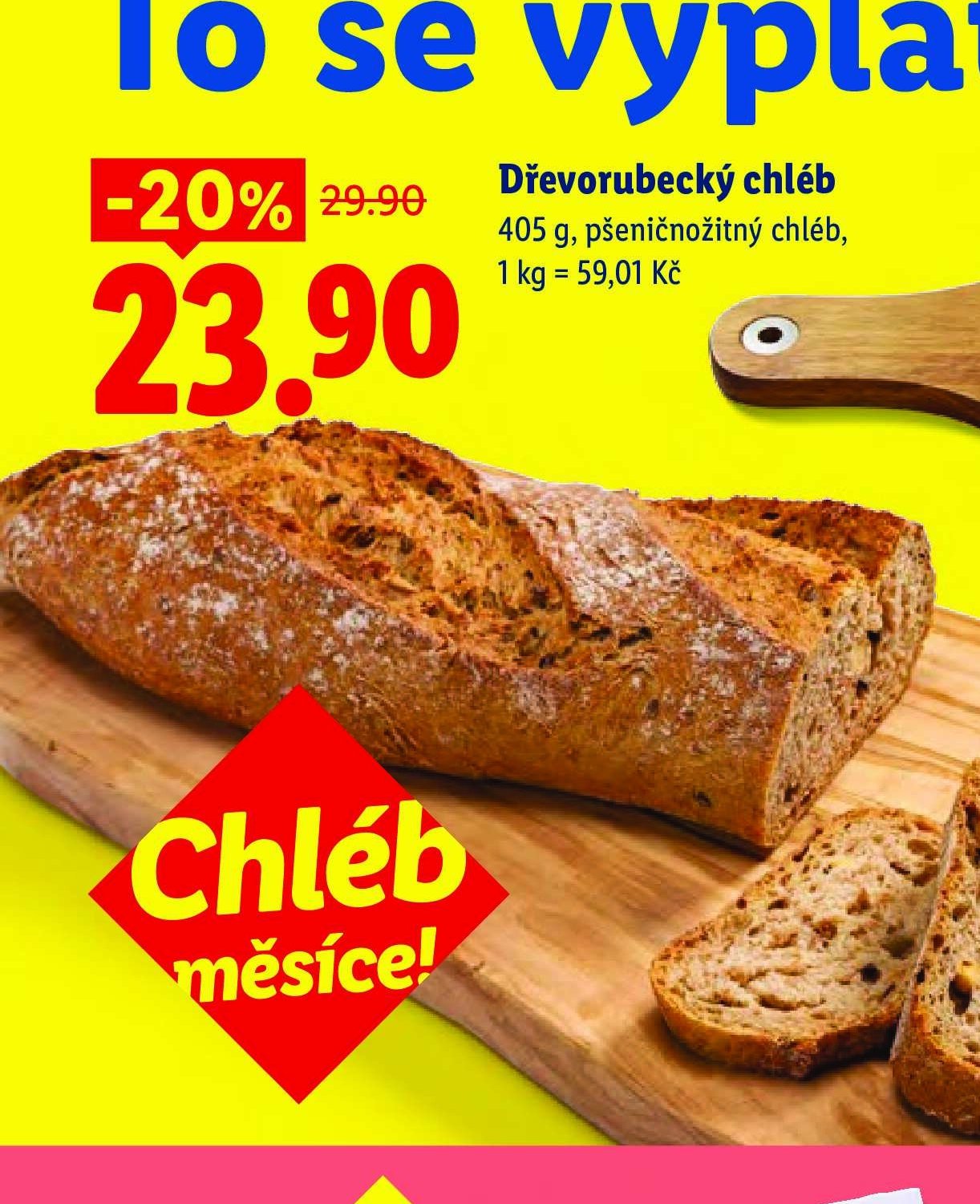 Dřevorubecký chléb