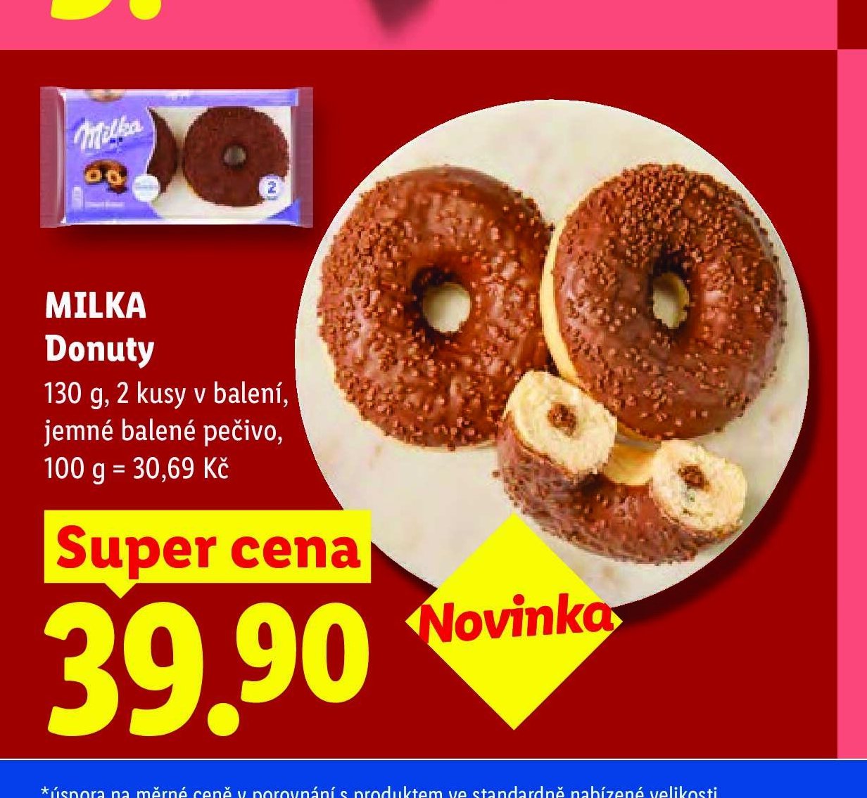 MILKA Donuty