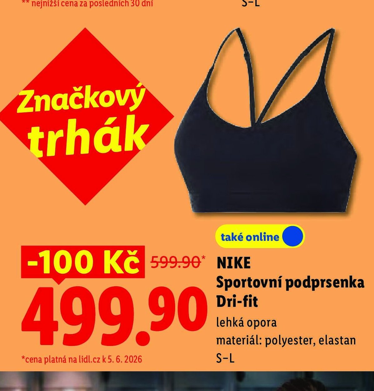 NIKE Sportovní podprsenka Dri-fit