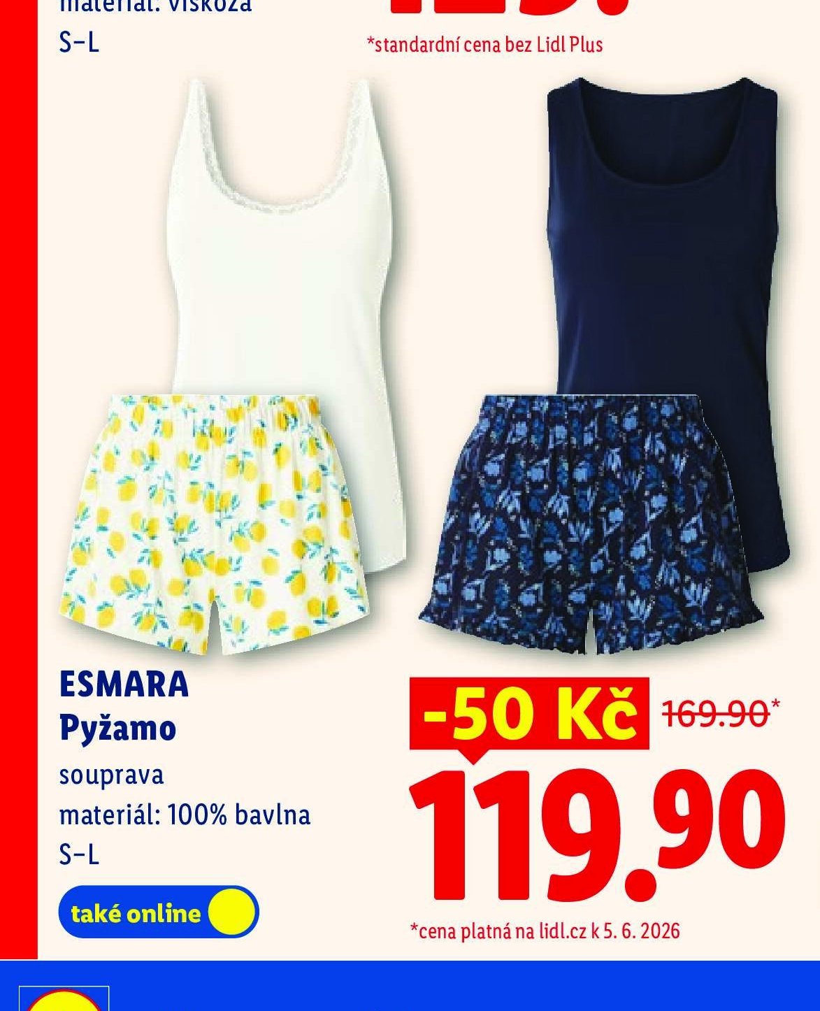 ESMARA Pyžamo