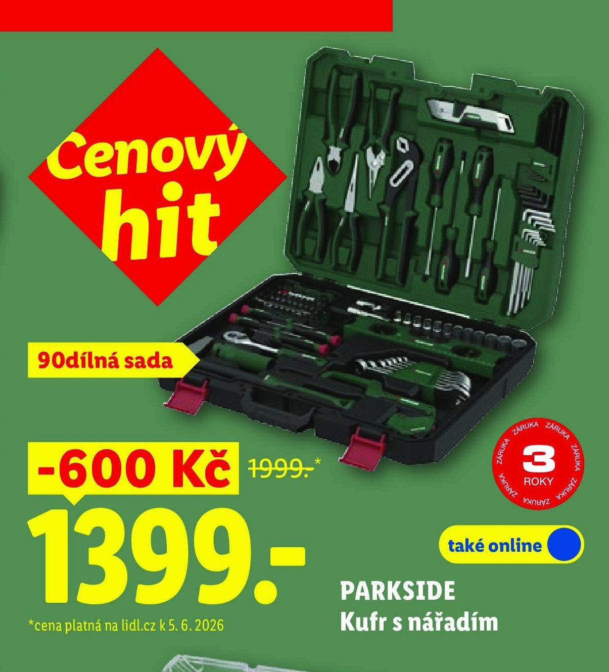 PARKSIDE Kufr s nářadím