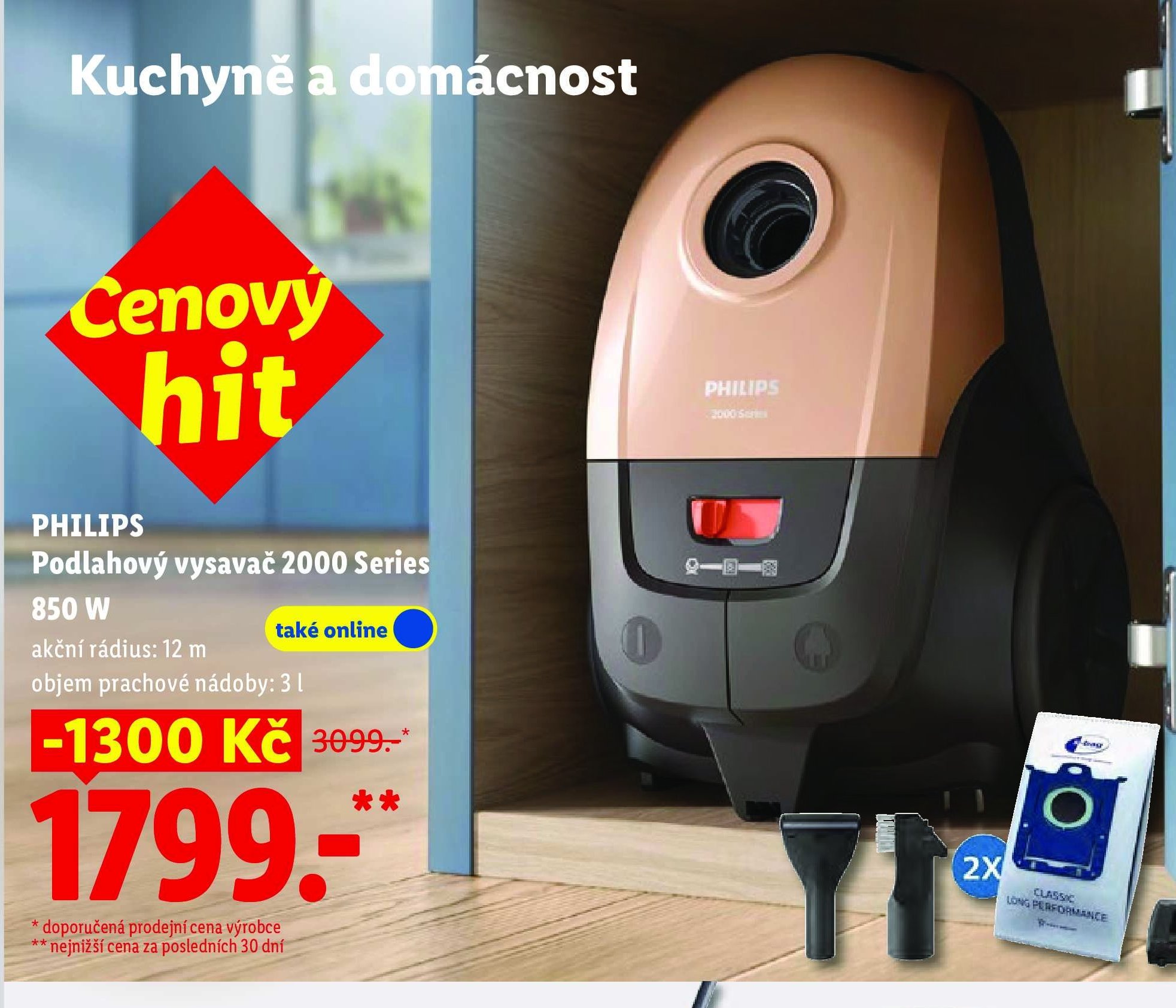 PHILIPS Podlahový vysavač 2000 Series