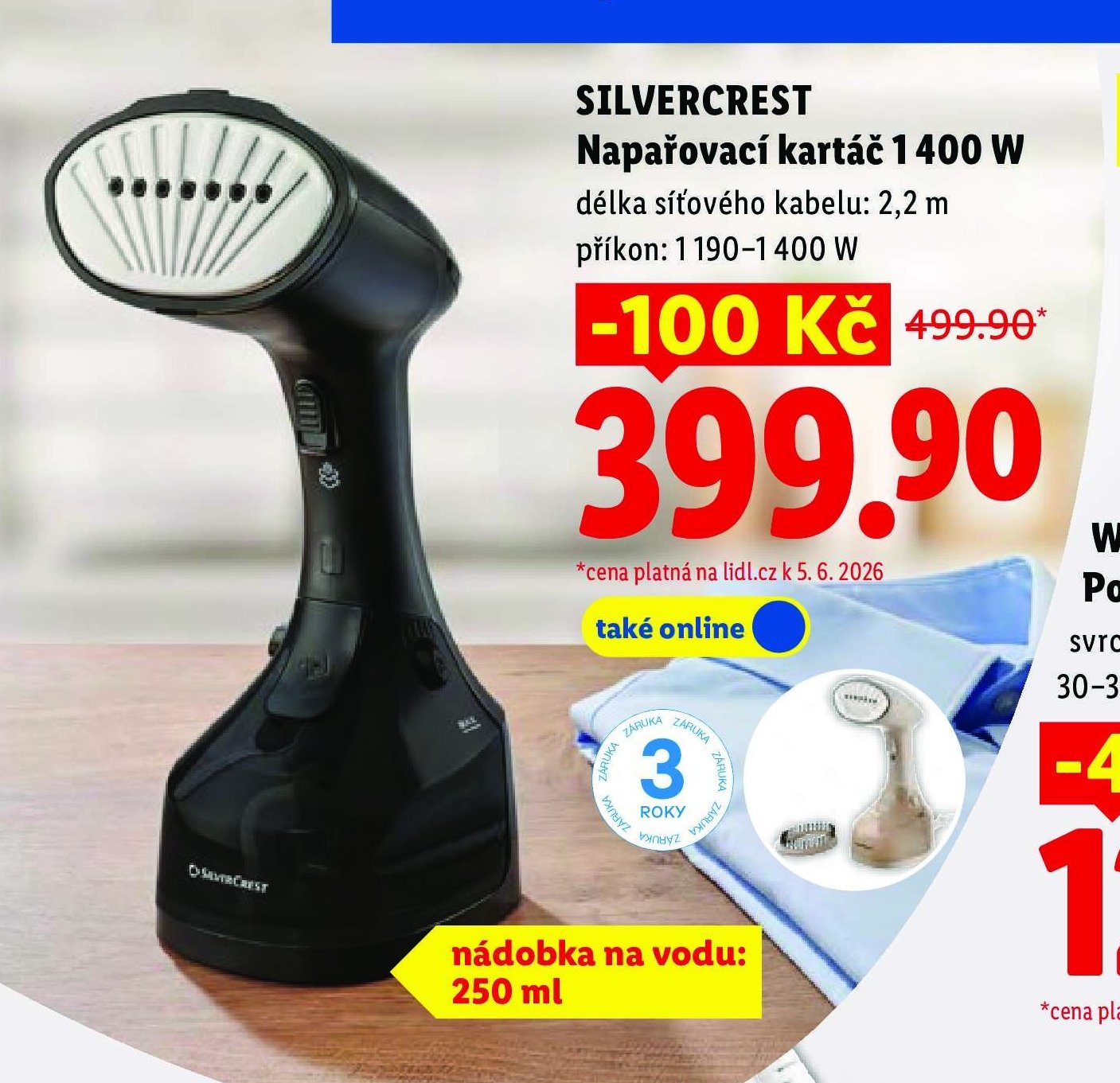 SILVERCREST Napařovací kartáč 1 400 W
