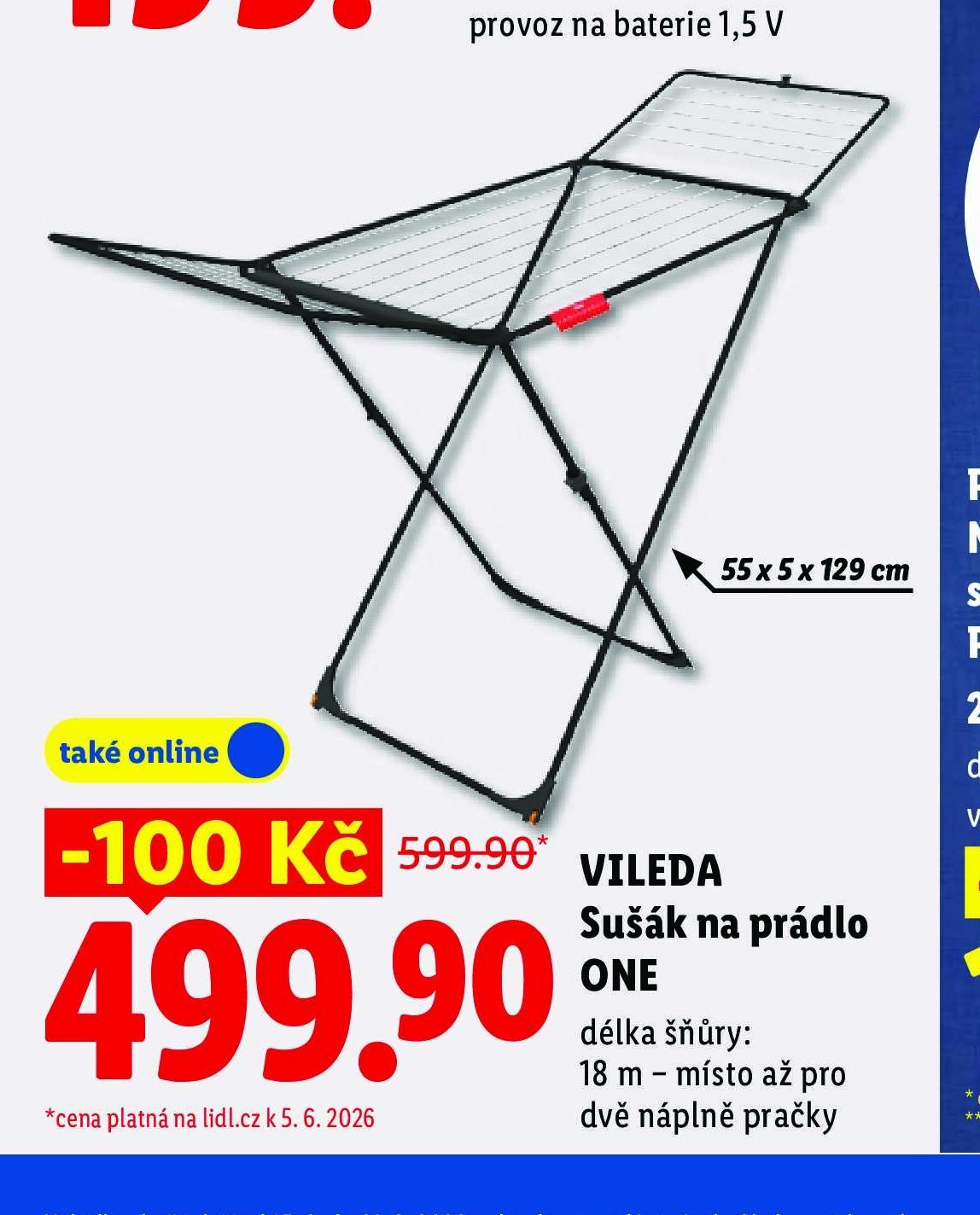 VILEDA Sušák na prádlo ONE