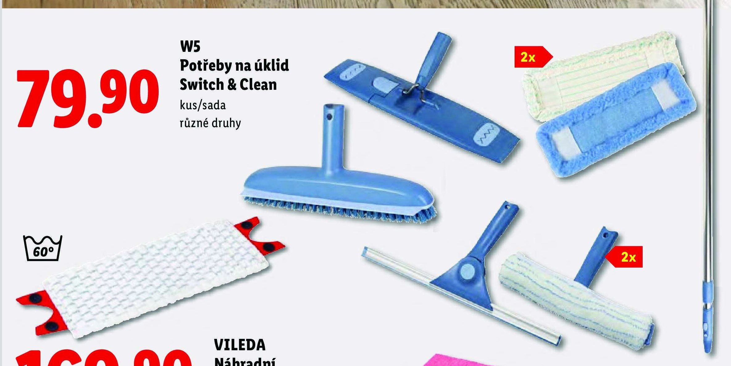W5 Potřeby na úklid Switch & Clean