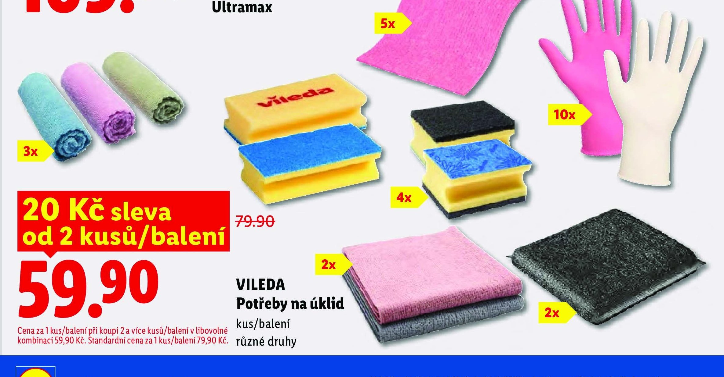Vileda Potřeby na úklid