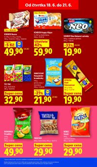 akční leták Lidl 18.6.2026-21.6.2026