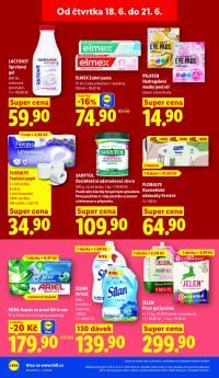 akční leták Lidl 18.6.2026-21.6.2026