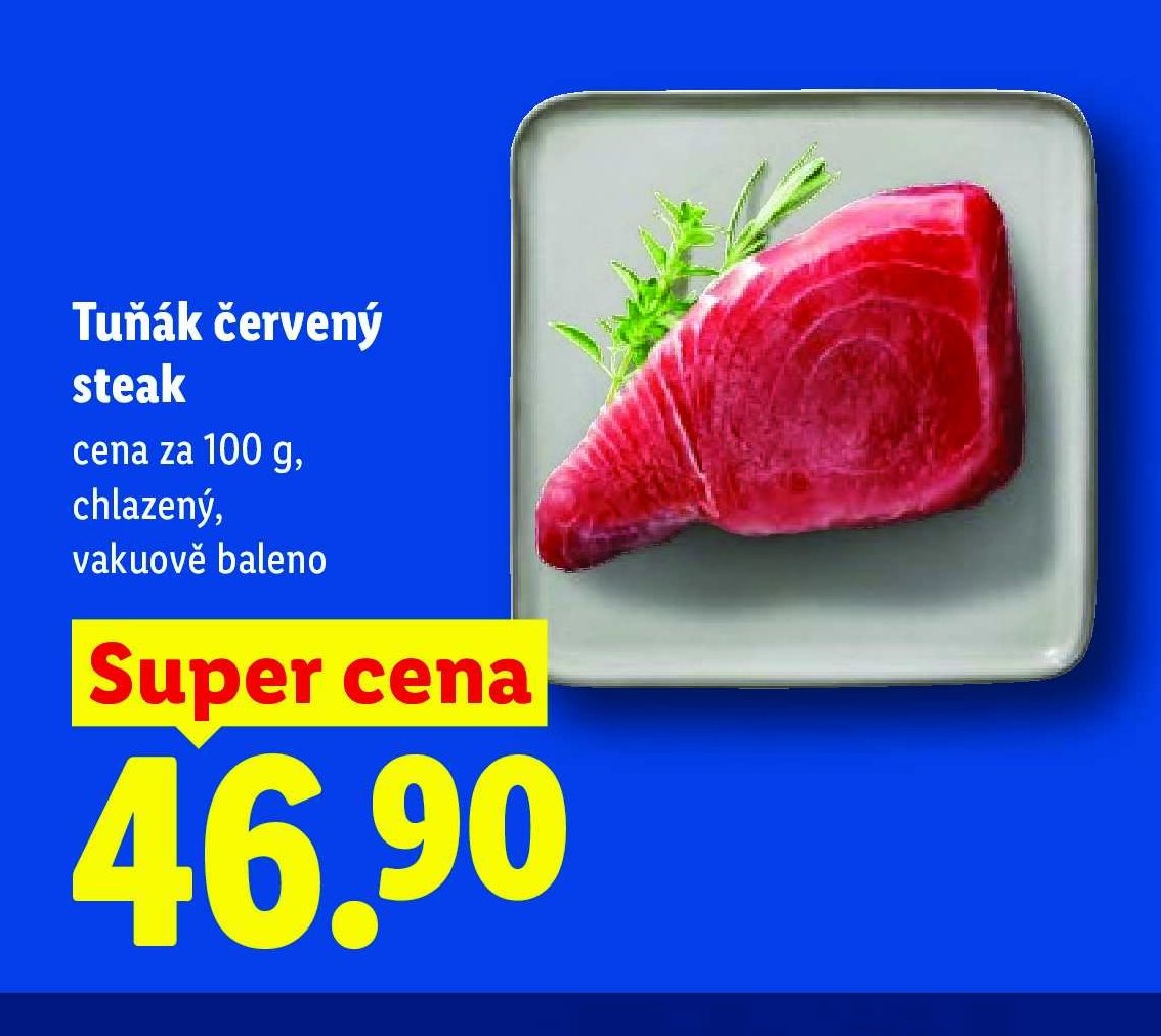 Tuňák červený steak