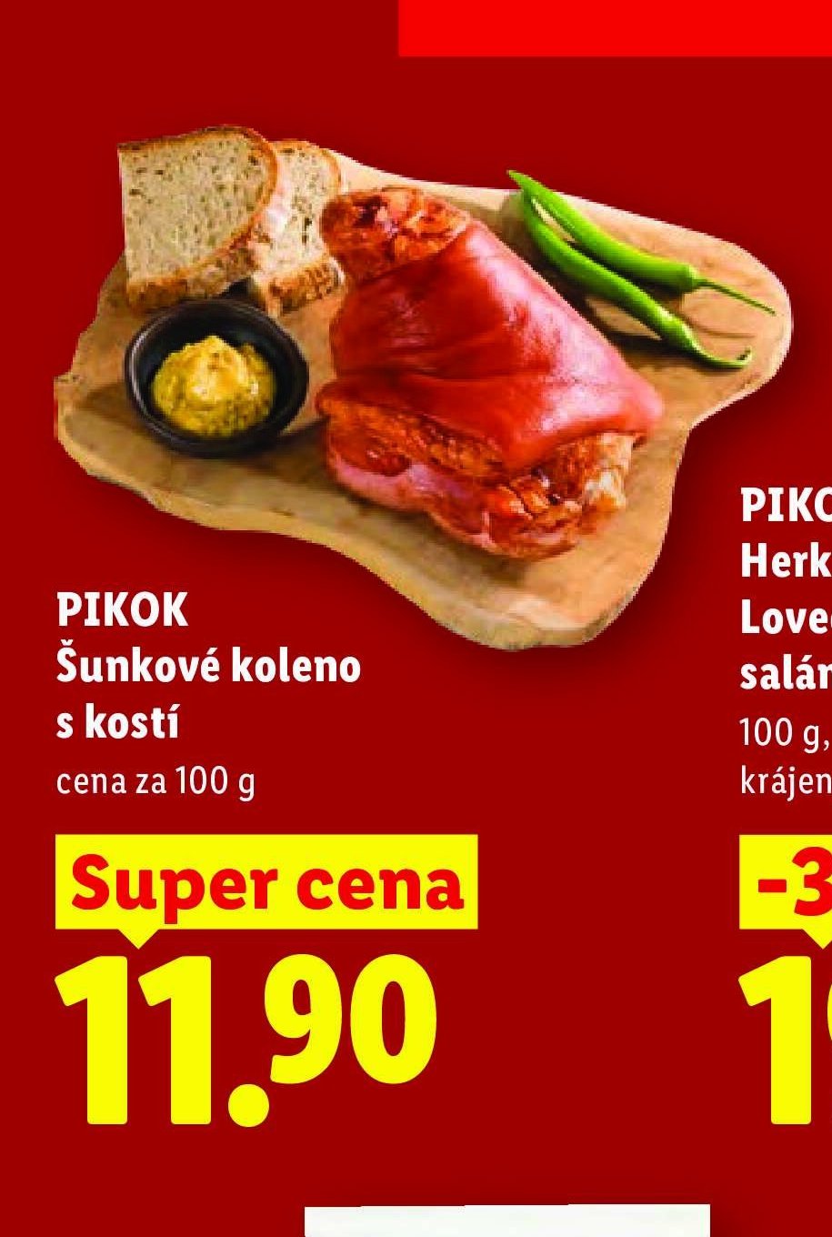 PIKOK Šunkové koleno s kostí