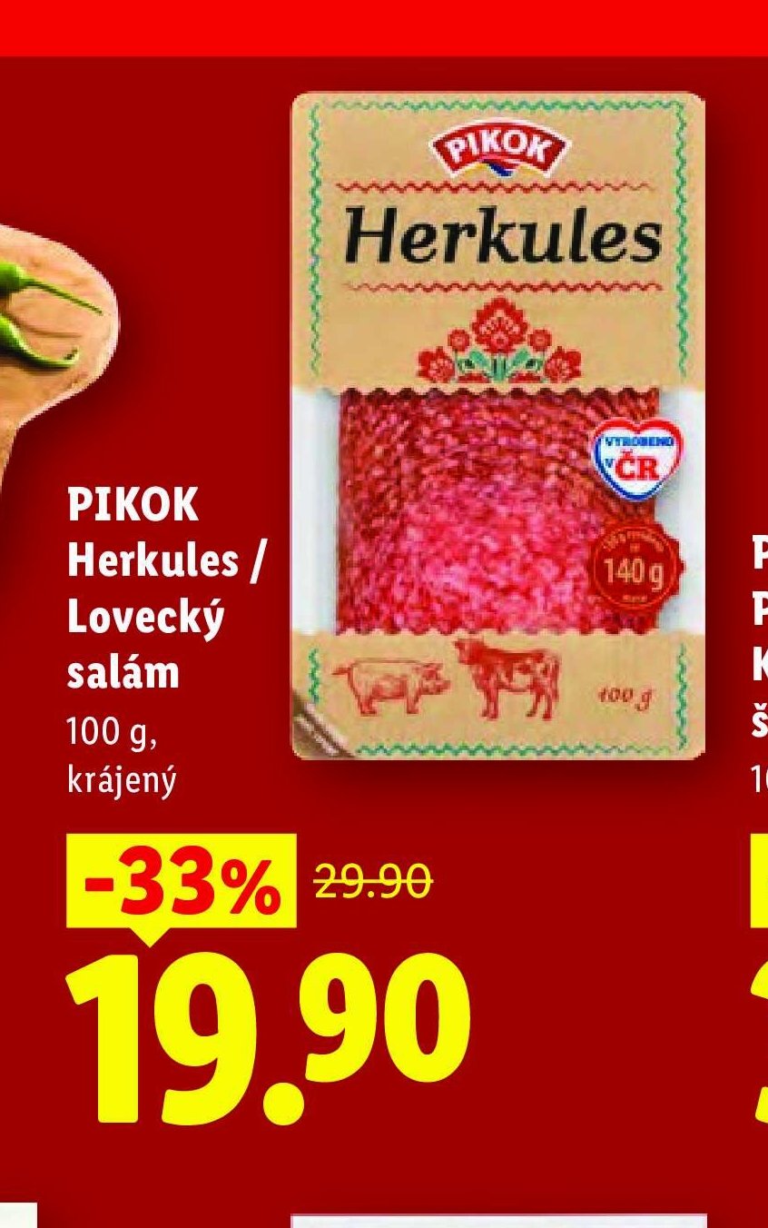 PIKOK Herkules / Lovecký salám