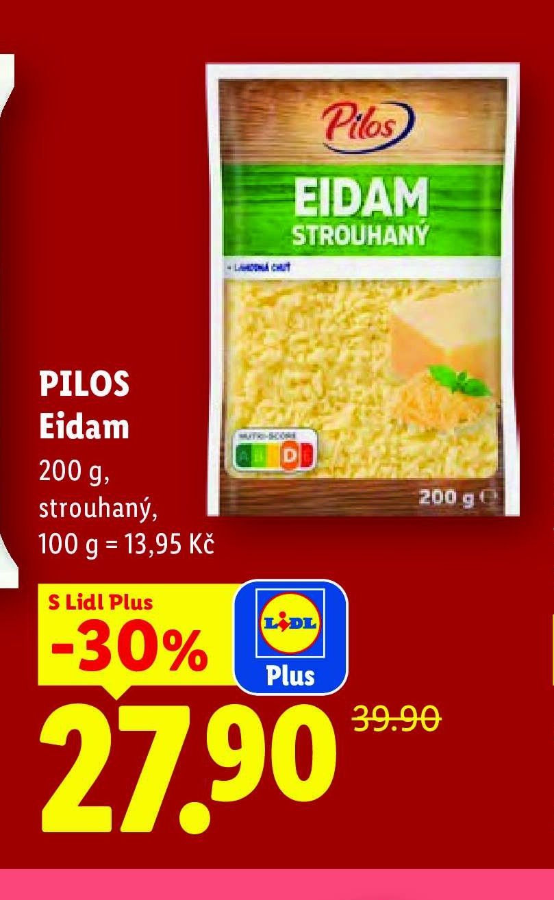 PILOS Eidam strouhaný