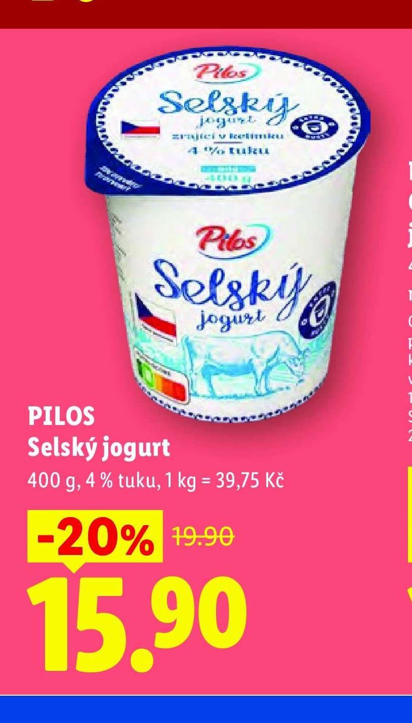 PILOS Selský jogurt