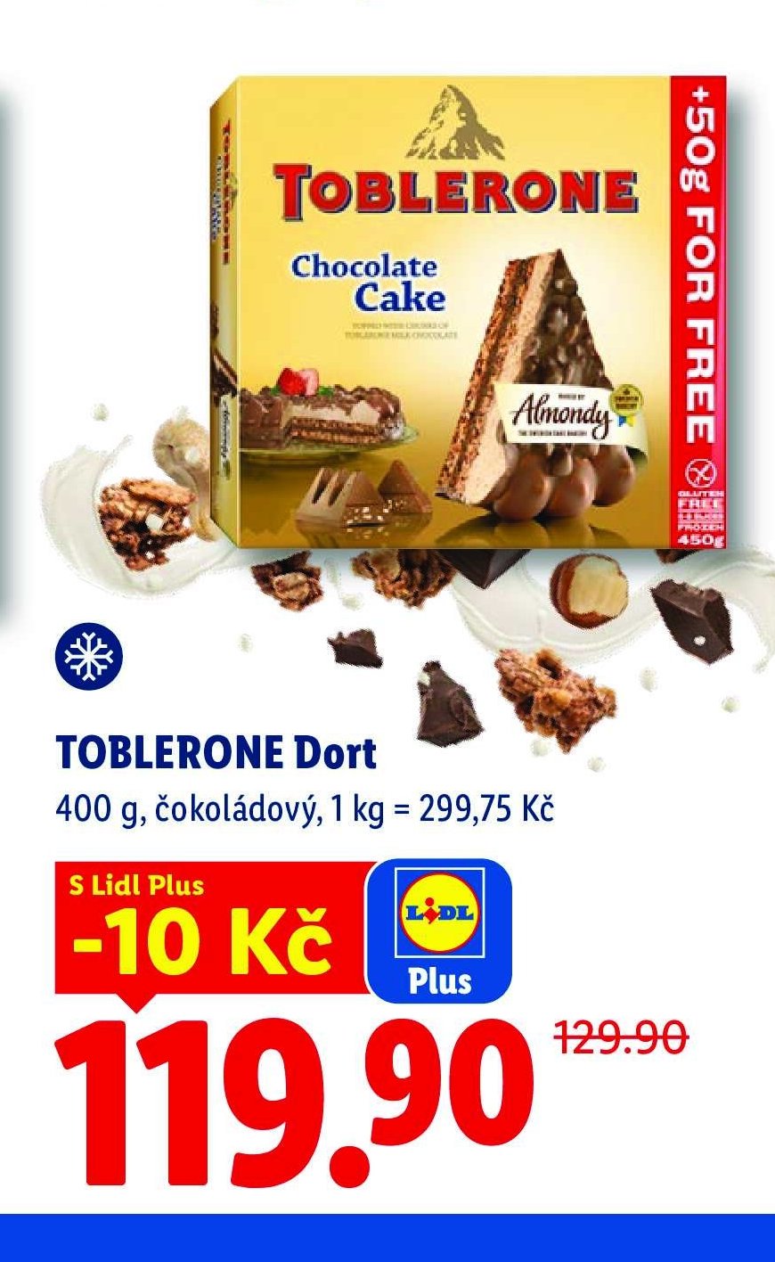 TOBLERONE Dort - Lidl akcniletaky.com