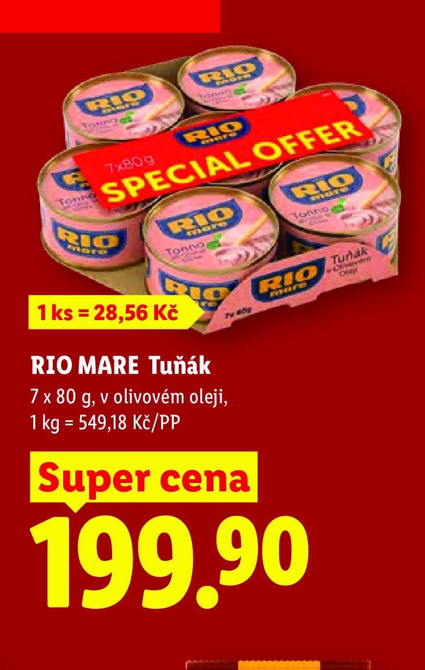 RIO MARE Tuňák
