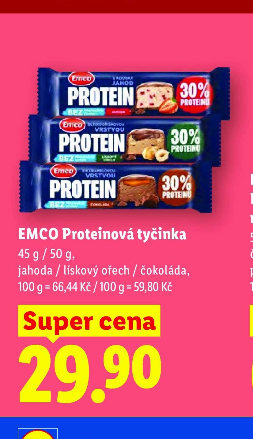 EMCO Proteinová tyčinka