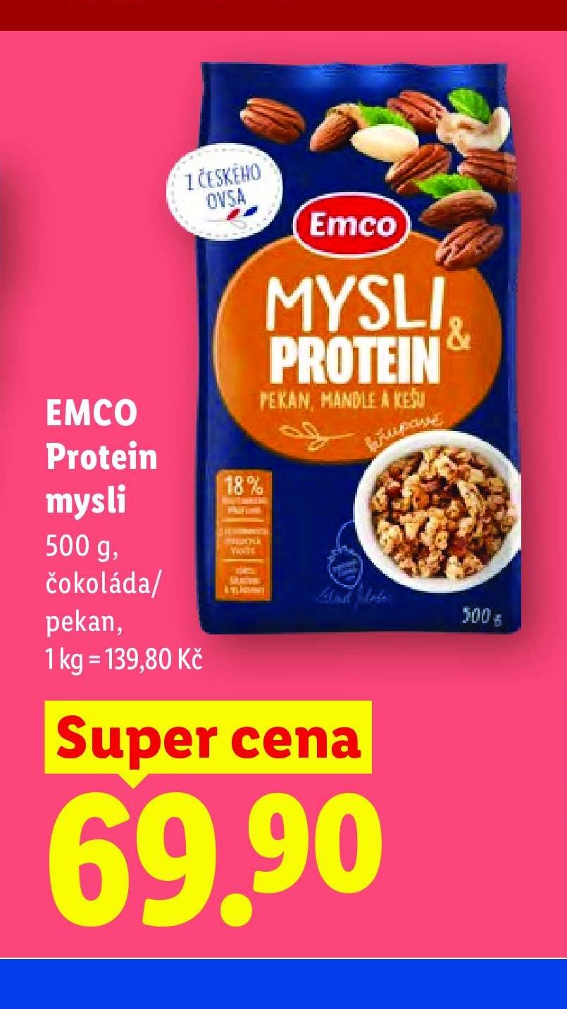 EMCO Protein mysli