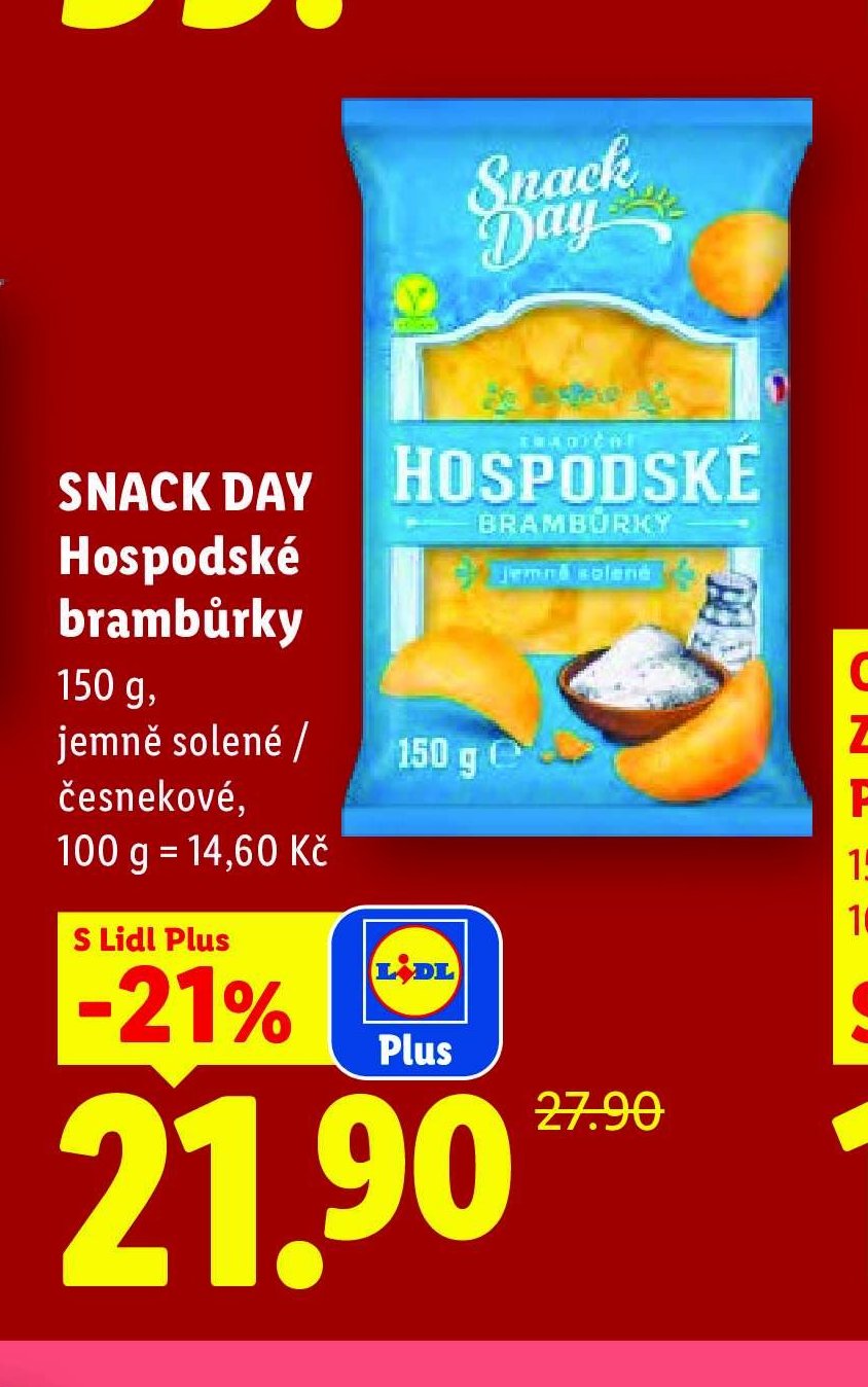 SNACK DAY Hospodské brambůrky