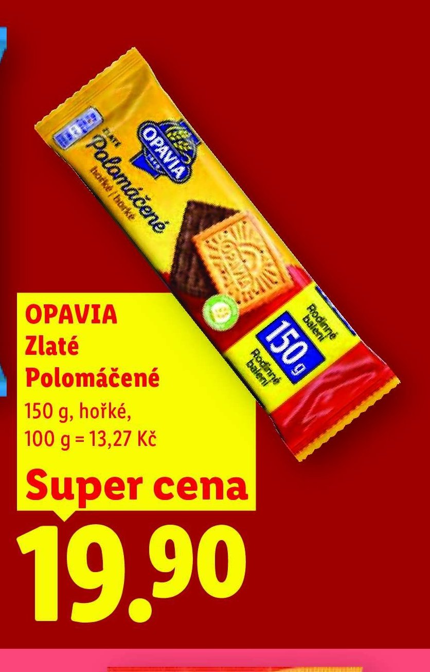 OPAVIA Zlaté Polomáčené