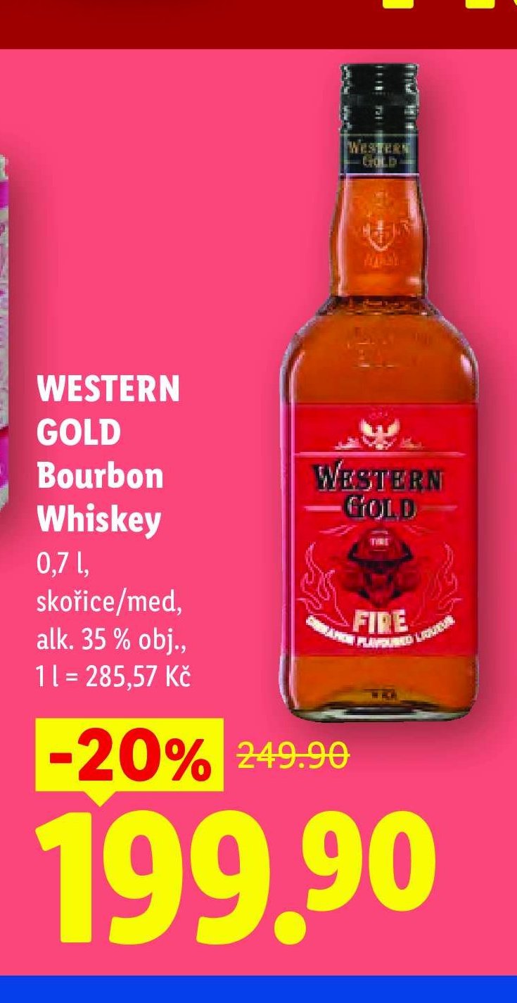 WESTERN GOLD Bourbon Whiskey