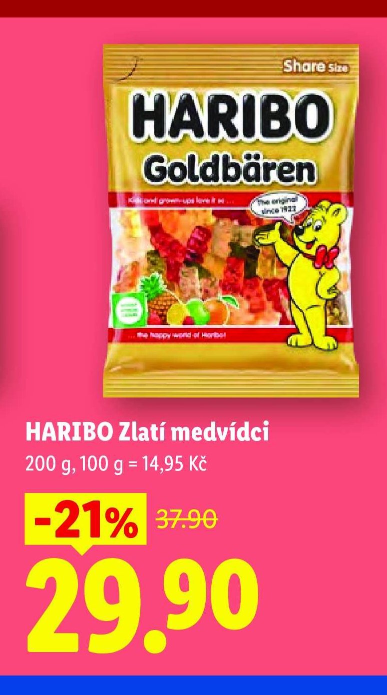 HARIBO Zlatí medvídci