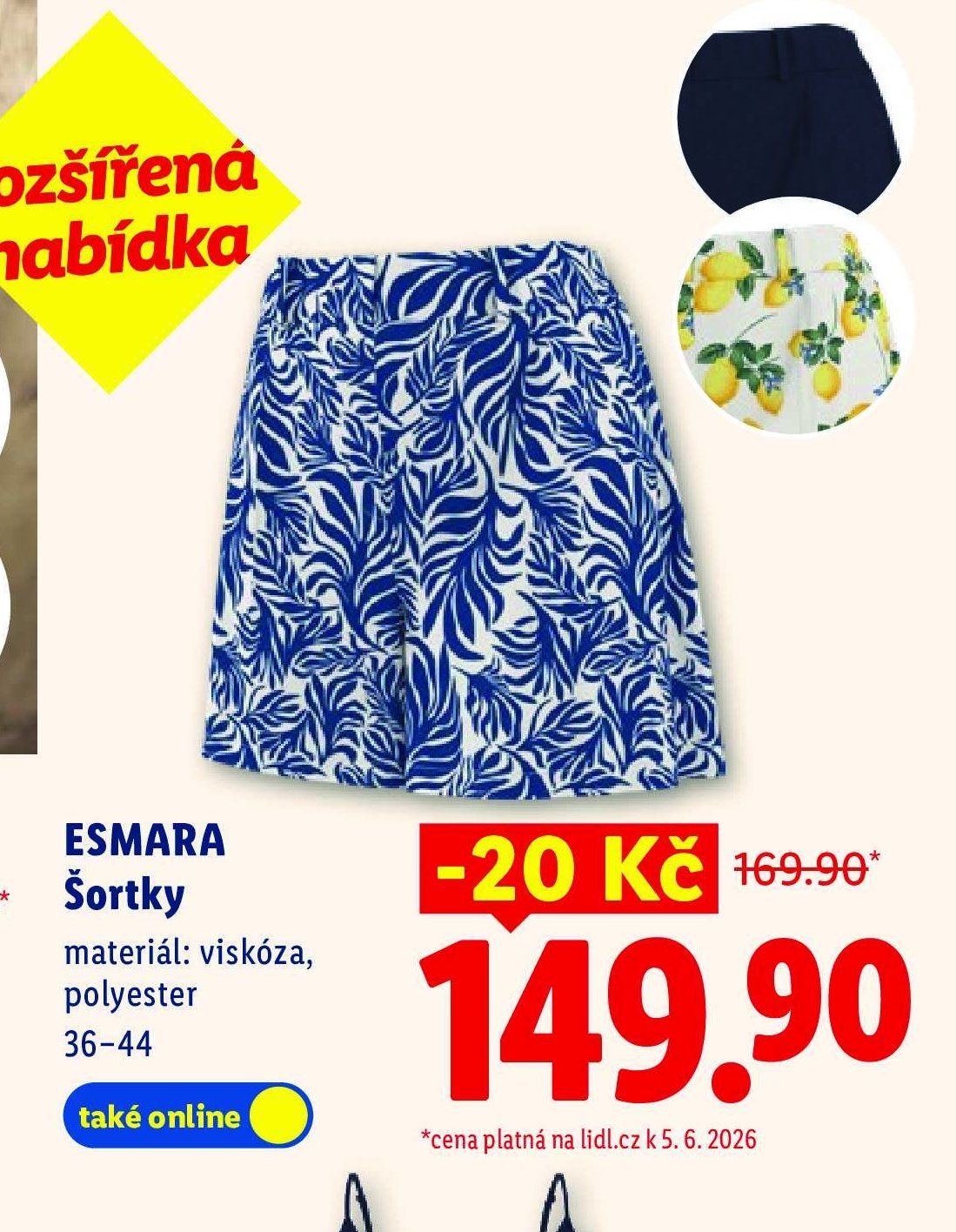 ESMARA Šortky