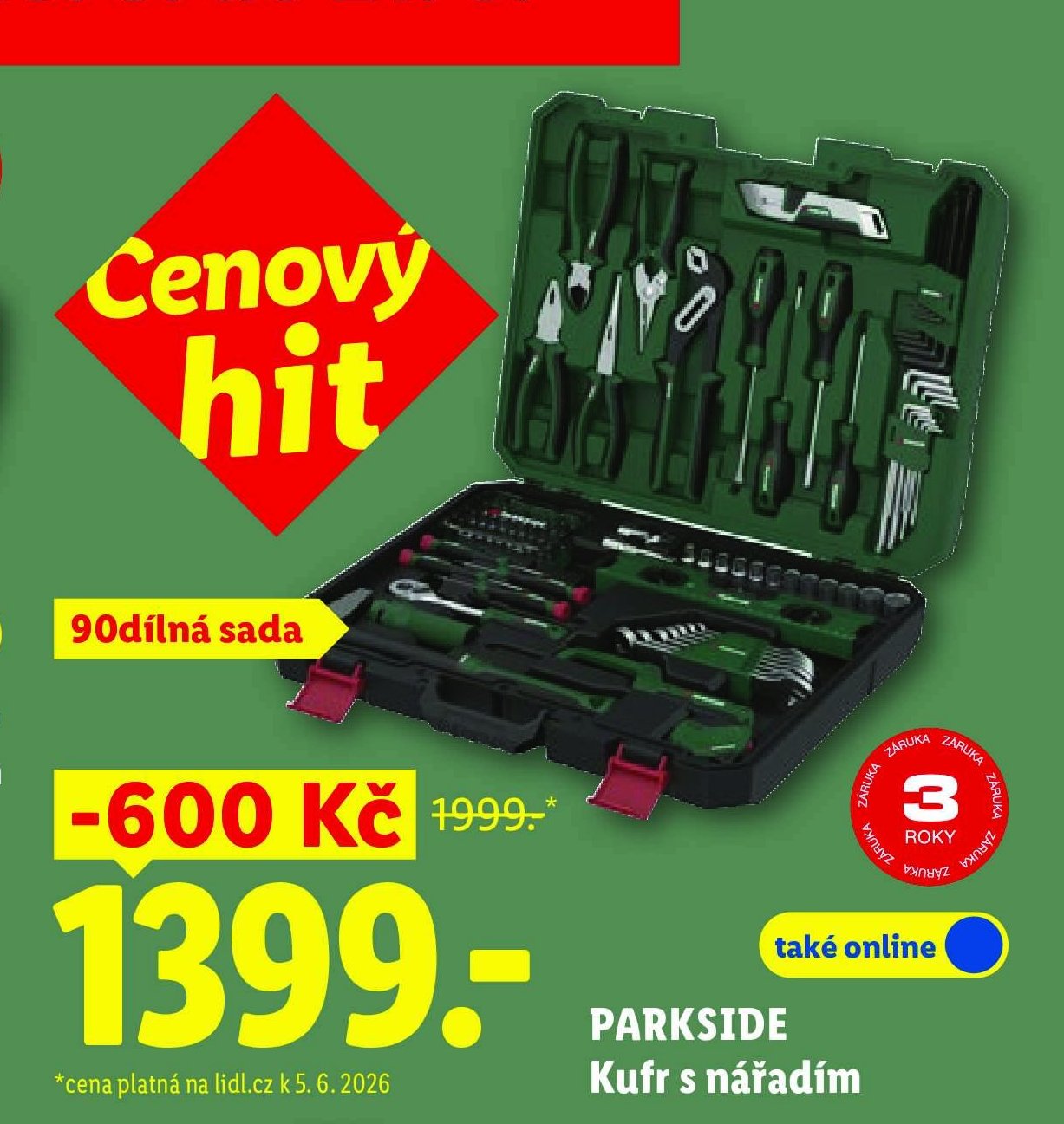 PARKSIDE Kufr s nářadím
