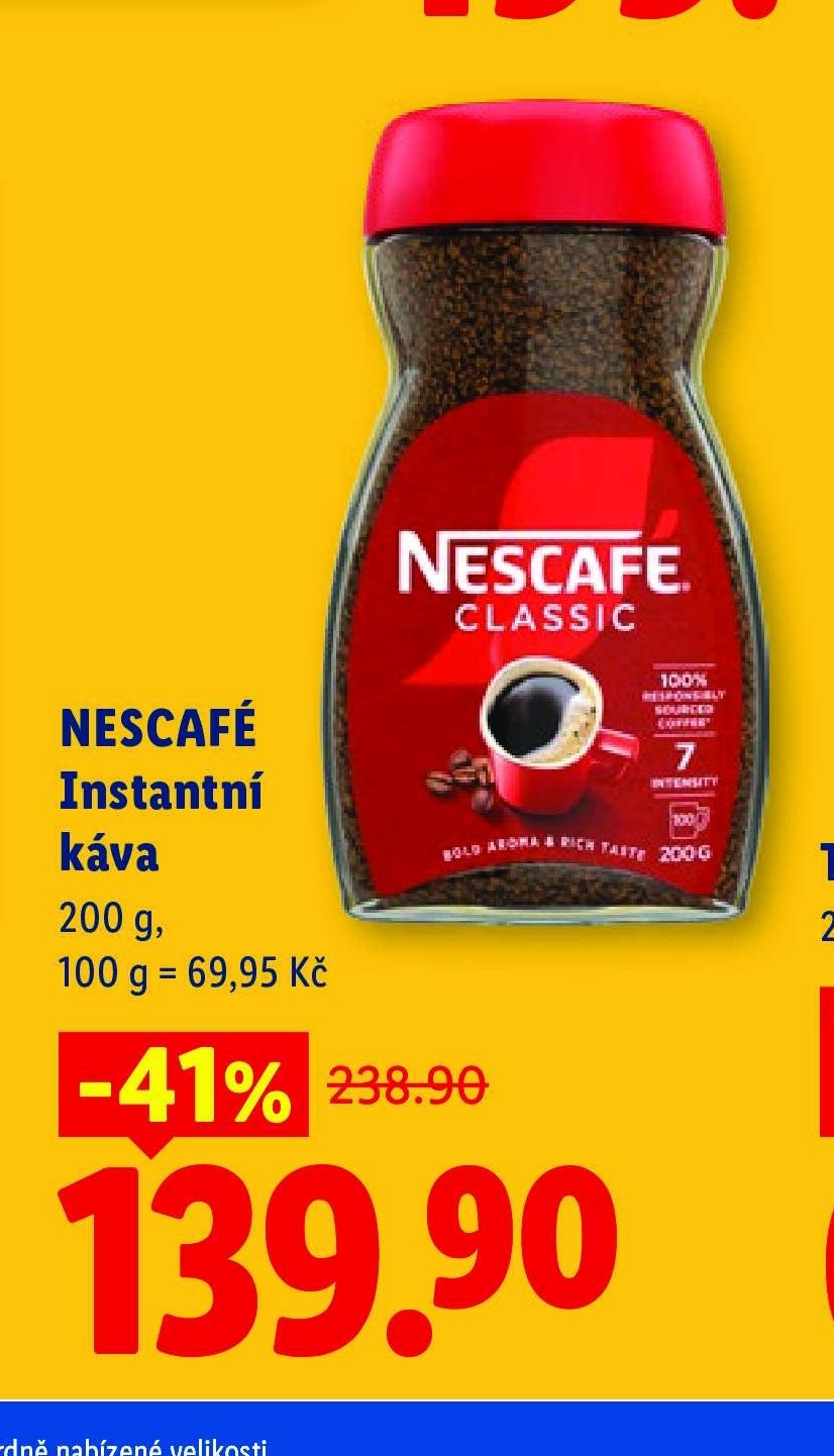 NESCAFÉ Instantní káva