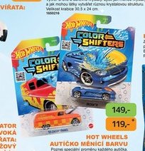 HOT WHEELS AUTÍČKO MĚNÍCÍ BARVU