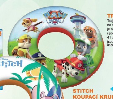 Paw Patrol koupací kruh