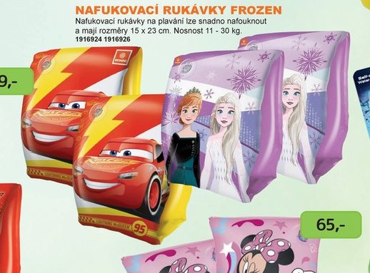 Nafukovací rukávky Frozen