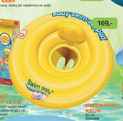Nafukovací kruh 69 cm